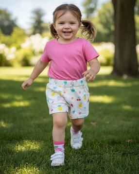 v-mart Girls Regular Fit Shorts-picture-40
