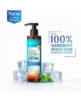 pilgrim Australian Tea Tree And Salicylic Acid Cool Menthol Anti-Dandruff Shampoo-picture-12