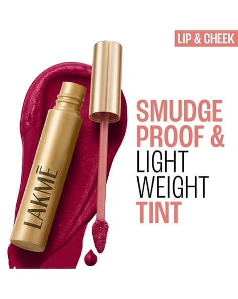LAKME 9to5 Double Duty Lip & Cheek Mousse Long Lasting and  Lightweight - Rosy Plum