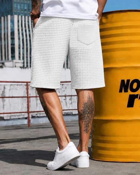 EYEBOGLER Men Regular Fit Flat-Front Shorts
