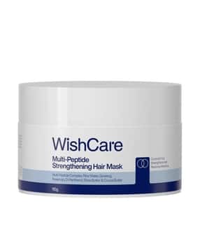 wishcare Multi-Peptide Strengthening Hair Mask - Controls Frizz Strengthens Hair (110 gm)-picture-34