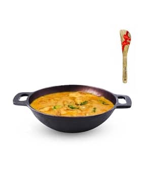 Iron Kadai with Free Wooden Flip-image-41