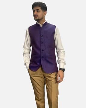 gargian master cut Men Mandarin-Collar Nehru Jacket-picture-28