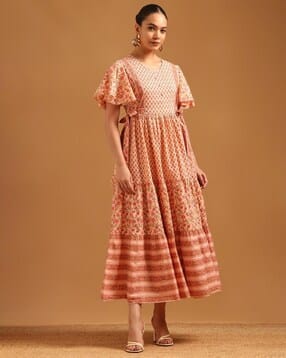 soch Women Leaf Dress-picture-37