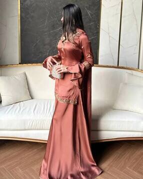 worivoc Women Embroidery A-line Kurta Set-picture-28