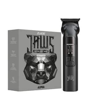 zlade Jaws Alpha Rechargeable All-in-One Beard Trimmer 4 Interchangeable Heads-picture-52