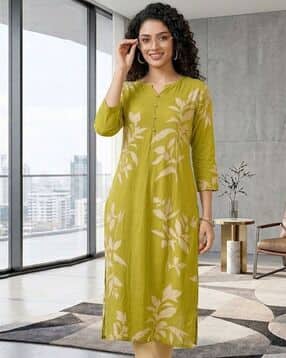 nyrika Women Floral Straight Kurta-picture-45