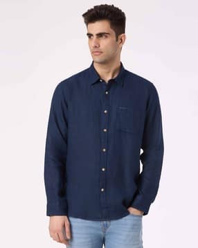 pepe jeans Men Solid Regular Fit Shirt-picture-15