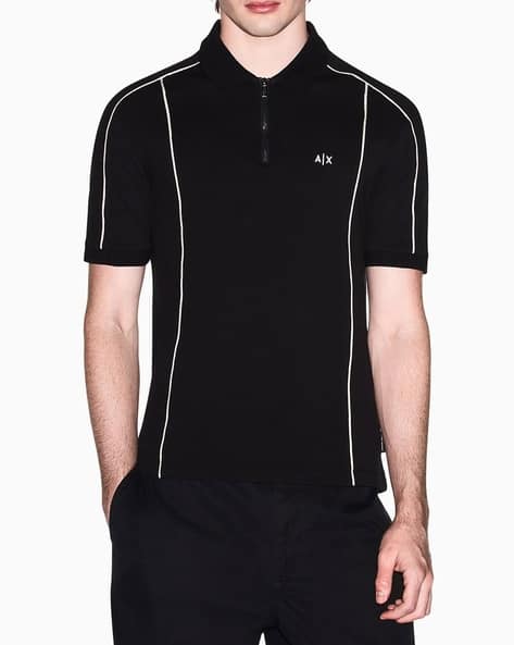 Piping Sportswear Regular Fit Polo T-Shirt