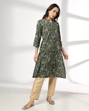 siyahi Women Embroidered Straight Kurta-picture-33
