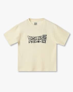yb dnmx Boys Graphic Print Oversized Round-Neck T-Shirt-picture-42