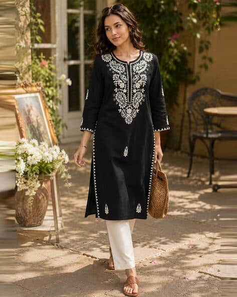 NAYAM BY LAKSHITA Women Straight Kurta Set