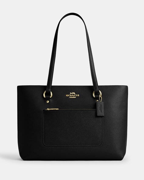 Station Crossgrain Leather Tote Bag