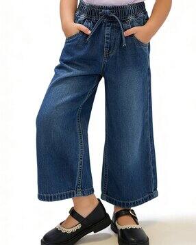 Girls Wide Jeans-image-5