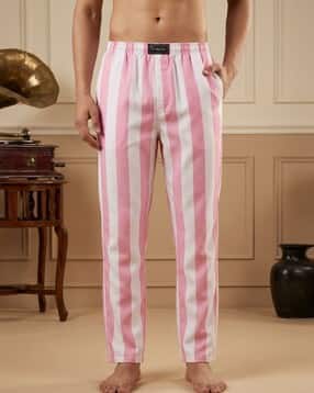 tigersnake Men Striped Pyjamas with Elasticated Waist-picture-15