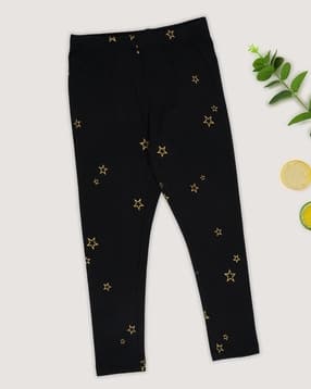 pantaloons junior Girls Basic Printed Leggings-picture-13