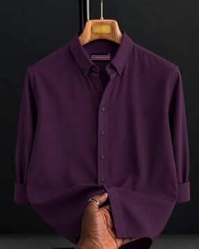 combraided x ag Men Regular Fit Shirt with Spread Collar-picture-26