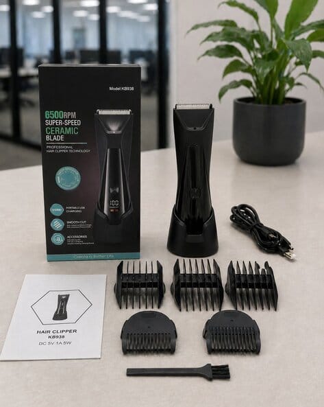 NOYMI Men Cordless Electric Body Trimmer