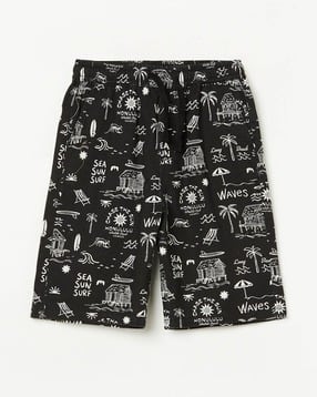 fame forever by lifestyle Boys Mid Rise Cotton Printed Shorts-picture-24