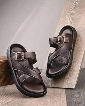 buda jeans co Men Round-Toe Buckle Fastening Sandals-picture-21