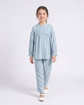 bella moda Girls Pants with Top-picture-27