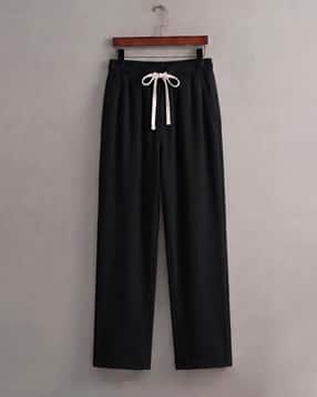 tigersnake Men Straight Fit Track Pants with Drawstring Waist-picture-16