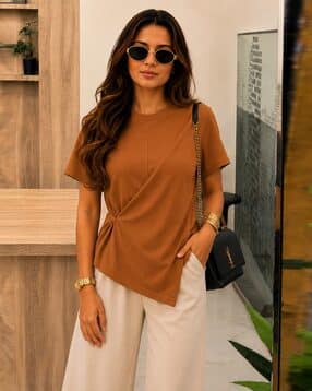 zilcon Women Regular Fit Round Neck T-Shirt-picture-12