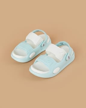 fame forever by lifestyle Girls Colourblock Slip-On Flat Sandals-picture-30