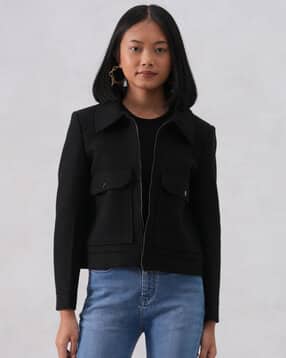 crimsoune club Women Regular Fit Blazer With Flap Pocket-picture-13