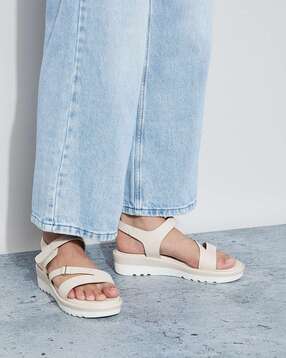ginger by lifestyle Women Open-Toe Sandals with Velcro Closure-picture-26