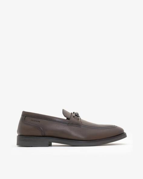 RED TAPE Men Slip On Leather Loafers Shoes