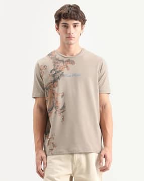 rare rabbit Men Graphic Print Regular Fit T-Shirt-picture-13