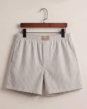 tigersnake Men Striped Boxers with Elasticated Waist-picture-28