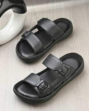 buda jeans co Men Round-Toe Buckle Fastening Sandals-picture-17