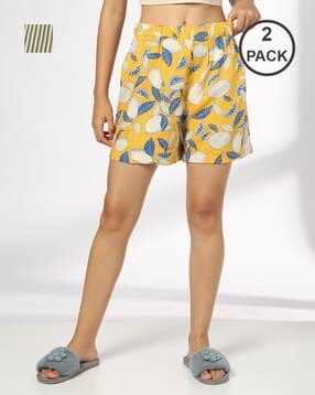 rio Women Pack of 2 Printed Relaxed Fit Shorts-picture-28