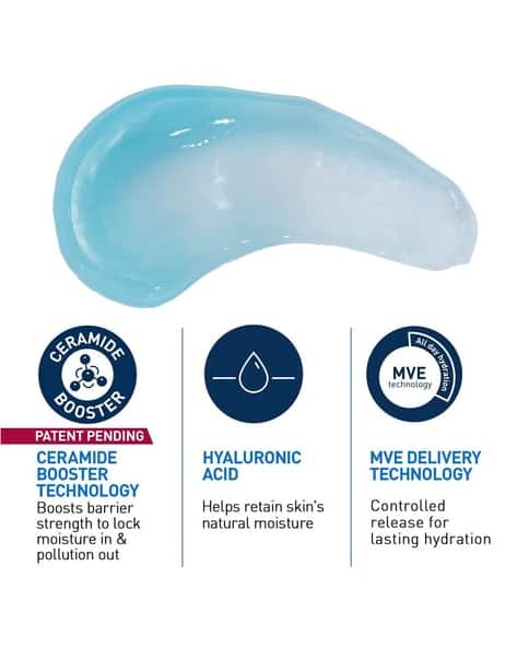 CeraVe HA Water Gel Face Moisturizer 50 ml - Image 3