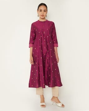 max Women Printed Kalidar Kurta-picture-45