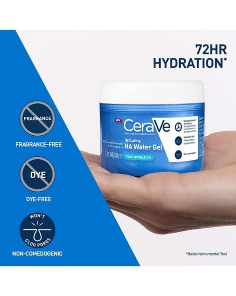 CeraVe HA Water Gel Face Moisturizer 50 ml - Image 9