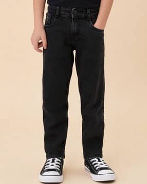 u.s. polo assn. Boys Lightly Washed Relaxed Fit Jeans-picture-11