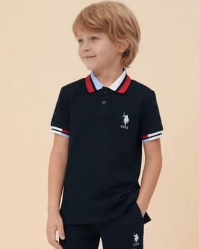 u.s. polo assn. Boys Regular Fit Polo T-Shirt with Brand Embroidery-picture-17