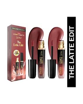 faces canada Set of 2 Wow Liquid Lipstick Set - The Latte Edit-picture-21