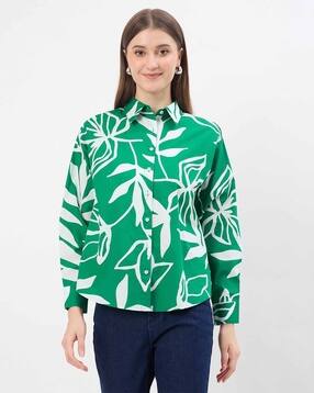 madame Women Printed Relaxed Fit Shirt-picture-21