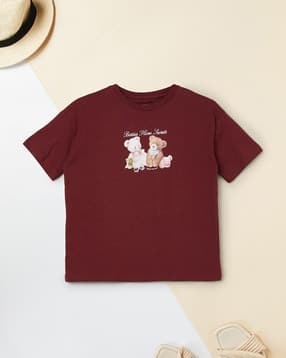 max Graphic Print Regular Fit Round-Neck T-Shirt-picture-15