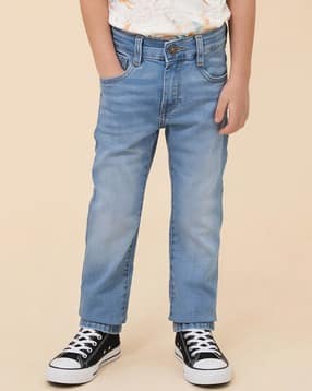 u.s. polo assn. Boys Washed Slim Fit Whiskered Jeans-picture-16