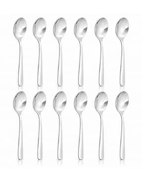 culinex by thinkitchen Stainless Steel Dinner Spoon Set of 12-picture-22