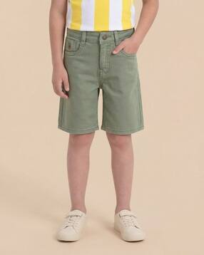 u.s. polo assn. Boys Washed Regular Fit Denim Shorts-picture-39