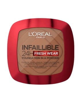 l'oreal paris Infallible 24H Fresh Wear Foundation in a Powder - Sienna 355 (9 g)-picture-15