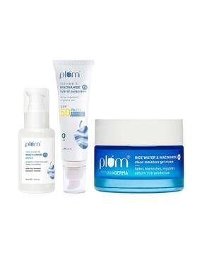 Niacinamide Facewash and Face Serum Combo for Brightening Skin Fades Blemishes & Hydrates-image-44