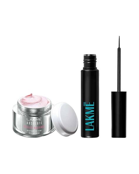 LAKME Set of 2 Daily Beauty Duo - 9 to 5 Eyeliner + Absolute Radiance Day Creme