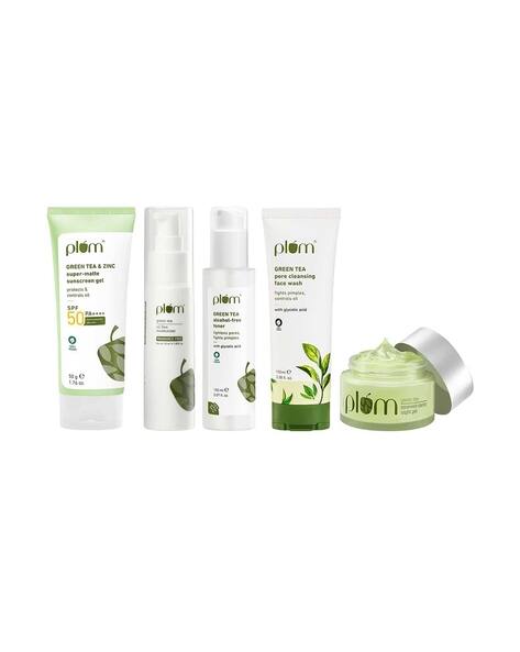 Plum Set of 2 Green Tea Goodbye Acne Combo